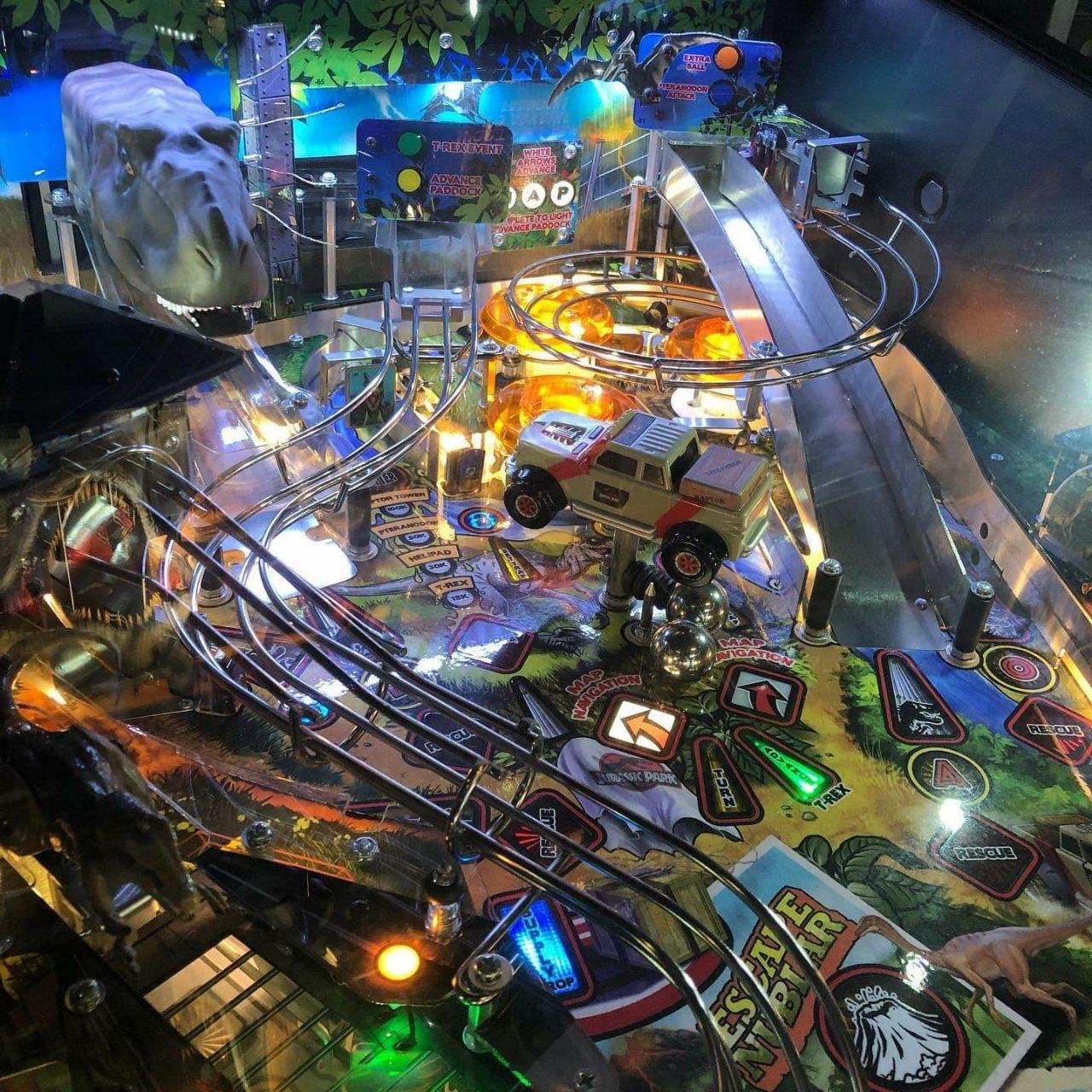 Buy Jurassic Park Premium Pinball Machine Online Premium Pinball LLC