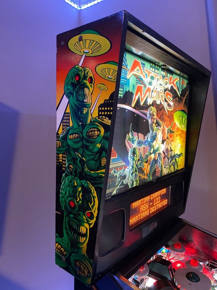 Arcade1Up Attack from Mars Pinball