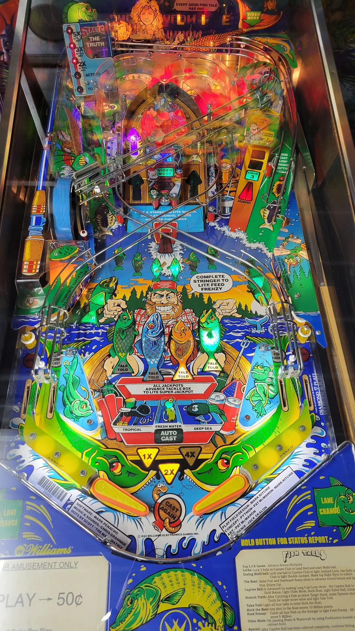 Buy Fish Tales Pinball Machine Online - Image 10