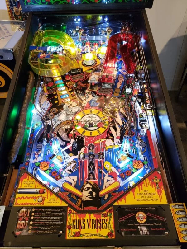 Guns N Roses Pinball Machine - Image 9