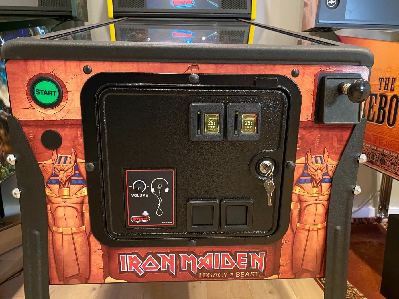 Buy Iron Maiden Premium Pinball Machine Online - Premium Pinballs LLC