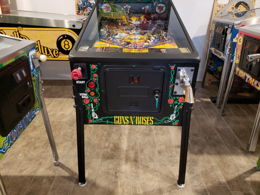 Guns N Roses Pinball Machine Premium Pinballs LLC