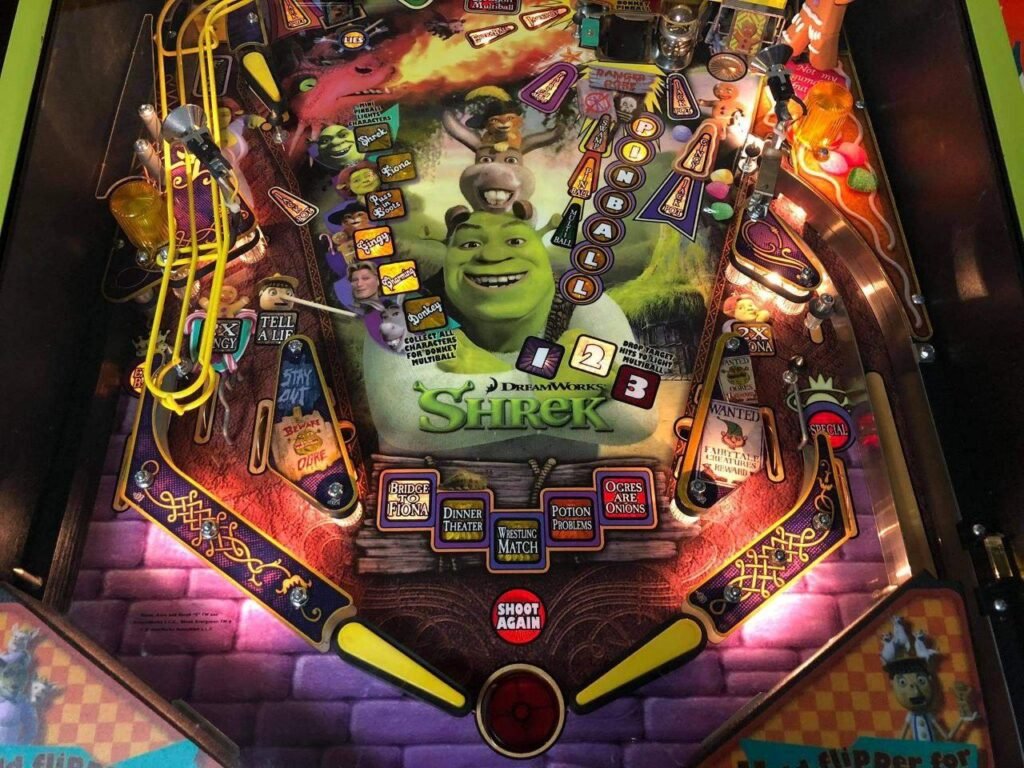 Buy Shrek Pinball Machine Online Pinball Machines for Sale Premium
