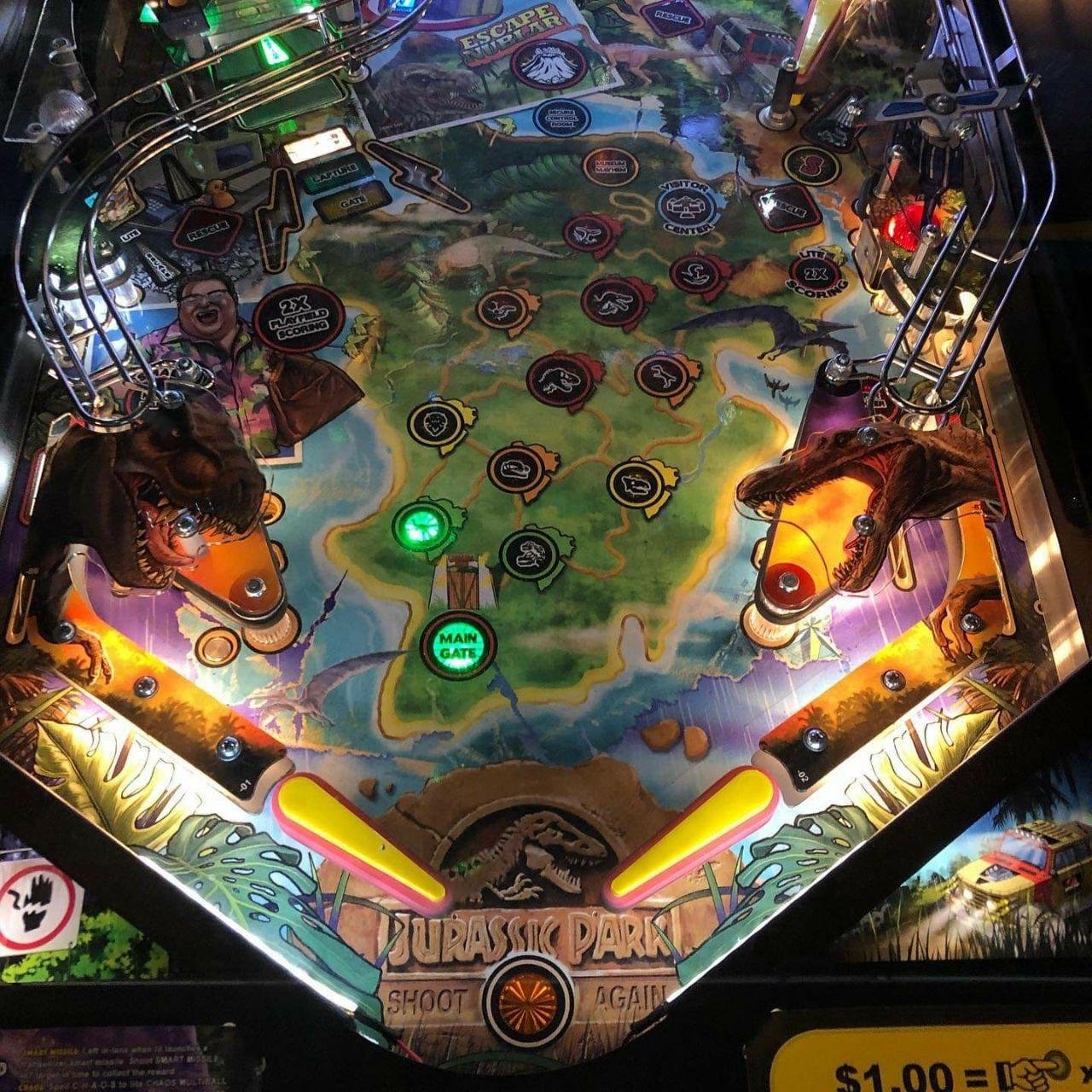 Jurassic Park Pinball - Escorrega o Preço