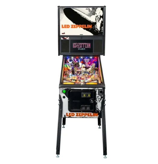 Led Zeppelin Premium Pinball Machine by Stern