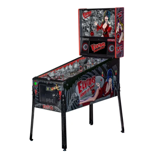 Elvira’s House of Horrors: Blood Red Kiss Edition Pinball Machine by Stern - Image 3